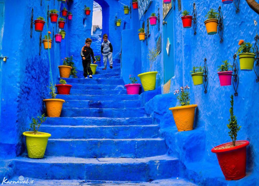 شفشاون معروف به شهر آبی