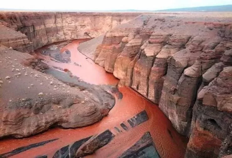 دره راگه رفسنجان گرندکنیون ایران